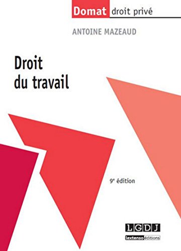 Stock image for Droit du travail, 9me Ed for sale by Ammareal