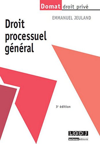 Stock image for Droit Processuel gnral for sale by Ammareal