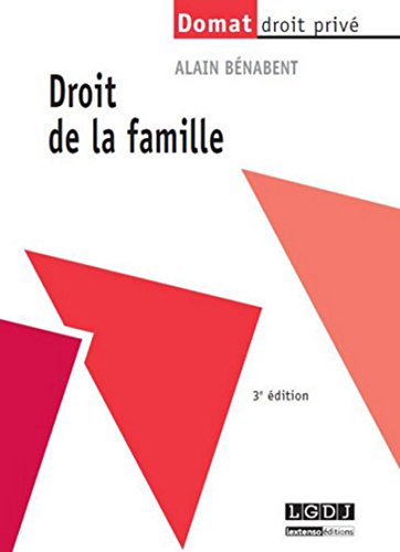 9782275041551: DROIT DE LA FAMILLE - 3ME DITION