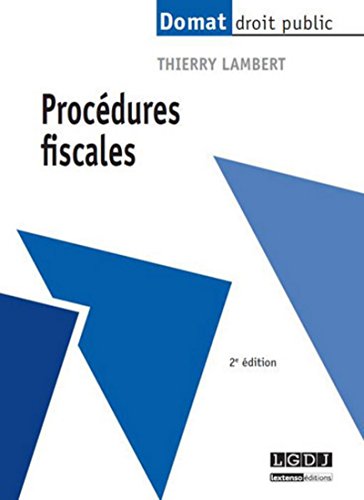 Beispielbild fr Procdures fiscales, 2me Ed. zum Verkauf von Ammareal