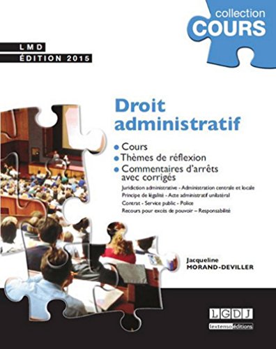 Stock image for Droit administratif, 14me Ed. for sale by Ammareal