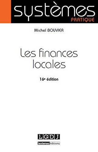 9782275042695: Les Finances locales, 16me Ed.