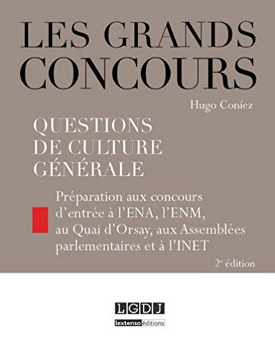 Stock image for Questions de culture gnrale : Prparation aux concours de l'ENA, l'ENM, au Quai d'Orsay, aux Assembles parlementaires et  l'INET for sale by medimops