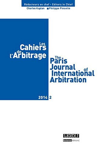 Stock image for Les Cahiers de l'Arbitrage, N 2/2014 : for sale by Revaluation Books