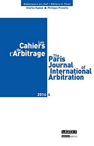 Stock image for Les Cahiers de l'arbitrage N4-2014 [Broch] Collectif for sale by BIBLIO-NET