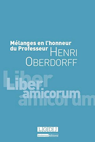 9782275044453: Mlanges en l'honneur du Professeur Henri Oberdorff