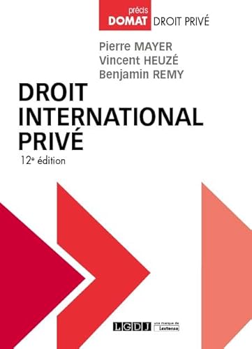 Beispielbild fr Droit international priv zum Verkauf von medimops