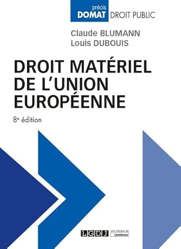 Beispielbild fr Droit matriel de l'Union europenne (2019) zum Verkauf von Buchpark