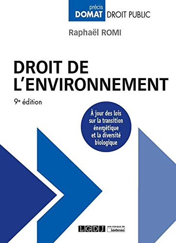 Beispielbild fr Droit de l'environnement zum Verkauf von Ammareal