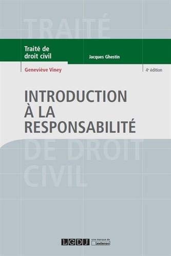Beispielbild fr Introduction  la responsabilit (2019) zum Verkauf von Gallix