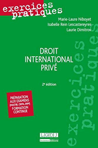 Beispielbild fr Droit international priv, 2me Ed. zum Verkauf von Ammareal