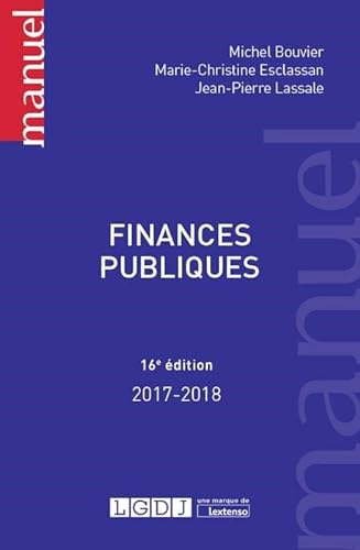 Stock image for Finances publiques for sale by Ammareal