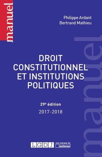 Imagen de archivo de Droit constitutionnel et institutions politiques a la venta por Ammareal