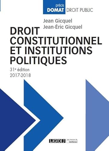 Stock image for Droit constitutionnel et institutions politiques for sale by Ammareal