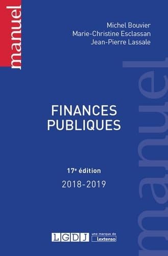 Beispielbild fr FINANCES PUBLIQUES - 17EME EDITION zum Verkauf von WorldofBooks