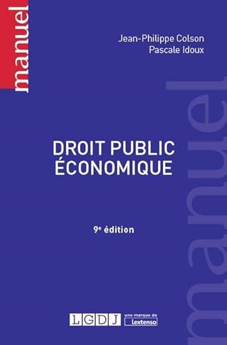 Stock image for DROIT PUBLIC ECONOMIQUE - 9EME EDITION for sale by Gallix