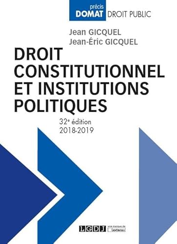 Beispielbild fr Droit constitutionnel et institutions politiques zum Verkauf von Ammareal