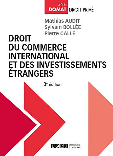 Beispielbild fr Droit du commerce international et des investissements trangers (2019) zum Verkauf von Gallix