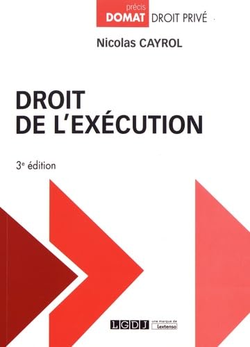 Beispielbild fr Droit de l'excution (2019) [Broch] Cayrol, Nicolas zum Verkauf von BIBLIO-NET