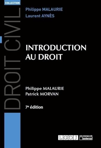 Beispielbild fr INTRODUCTION AU DROIT - 7EME EDITION zum Verkauf von Ammareal