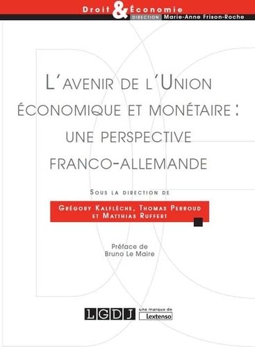 Beispielbild fr L'AVENIR DE L'UNION ECONOMIQUE ET MONETAIRE : UNE PERSPECTIVE FRANCO-ALLEMANDE [Broch] Kalflche, Grgory et Perroud, Thomas zum Verkauf von BIBLIO-NET