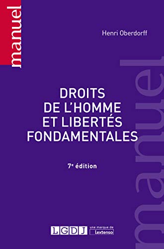 9782275063300: Droits de l'Homme et Liberts Fondamentales (Manuels)