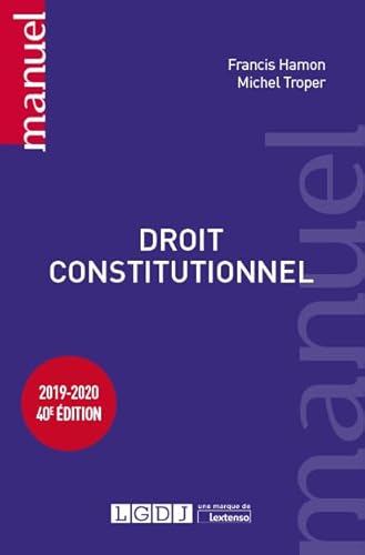 Stock image for Droit constitutionnel for sale by medimops