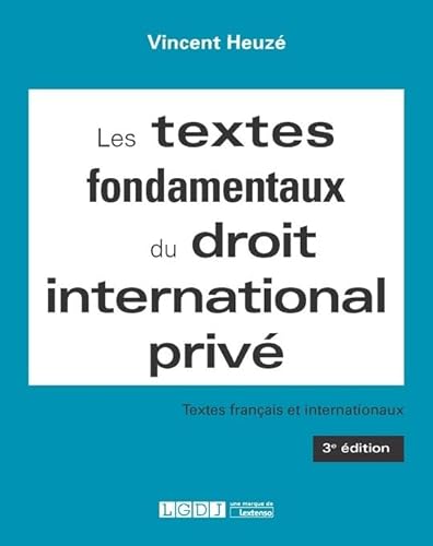 Beispielbild fr Les textes fondamentaux du droit international prive zum Verkauf von medimops