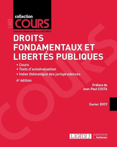 Beispielbild fr Droits fondamentaux et liberts publiques: Cours - tests d'valuation - Index thmatique des jurisprudences (2020) zum Verkauf von Ammareal