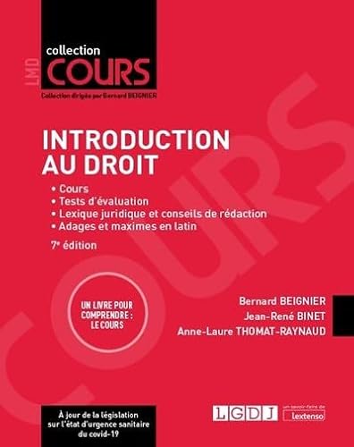 Stock image for Introduction au droit for sale by medimops