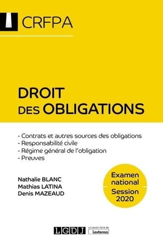 Stock image for Droit des obligations for sale by medimops