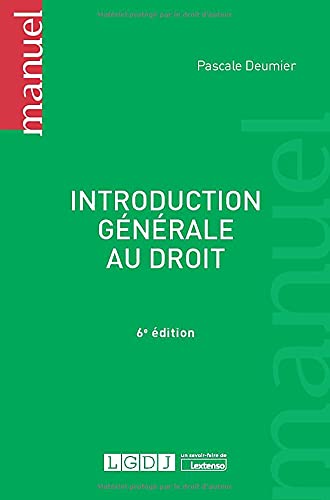Beispielbild fr Introduction gnrale au droit (2021) zum Verkauf von medimops