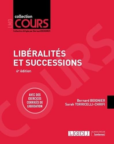 9782275101842: Libralits et successions: Avec des exercices corrigs de liquidation (2022)