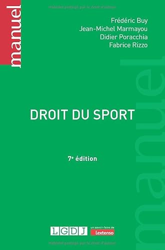 9782275130774: Droit du sport (2023)