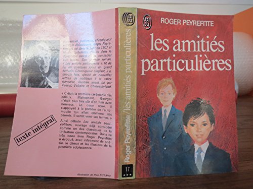 9782277110170: Amities particulieres (Les) (LITTRATURE FRANAISE)
