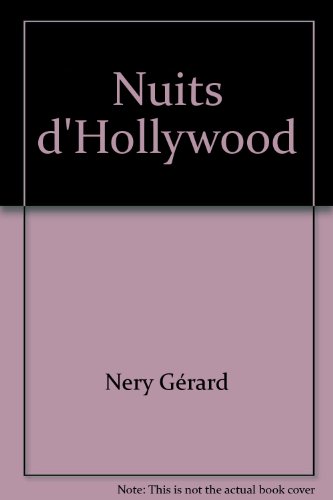Stock image for Nuits d'hollywood Nry, Grard for sale by BIBLIO-NET