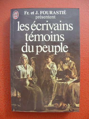Beispielbild fr Les crivains tmoins du peuple (J'ai lu) zum Verkauf von medimops
