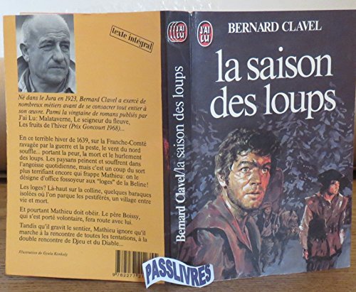 Beispielbild fr Les colonnes du ciel, Tome 1 : La Saison des loups zum Verkauf von Librairie Th  la page