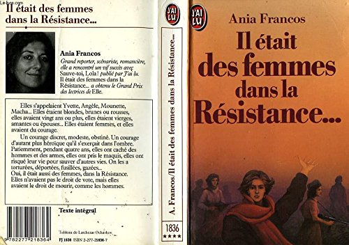 Stock image for Il etait des femmes dans la resistance for sale by medimops