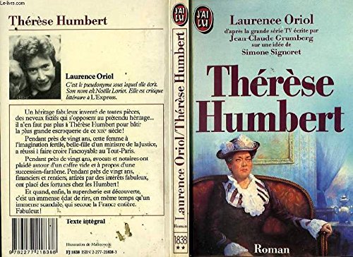 Beispielbild fr Therese humbert ** (DOCUMENTS) zum Verkauf von Best and Fastest Books