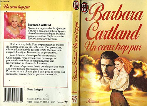 Coeur trop pur (Un) (BARBARA CARTLAND) (9782277222729) by [???]