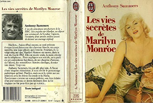 Imagen de archivo de Vies secretes de marilyn monroe ****** (Les) summers anthony a la venta por LIVREAUTRESORSAS