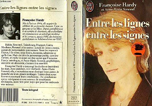 Beispielbild fr Entre les lignes entre les signes zum Verkauf von LibrairieLaLettre2