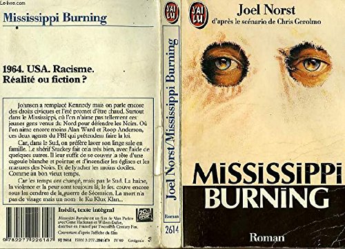 Stock image for Mississippi burning *** Norst, Joel for sale by LIVREAUTRESORSAS
