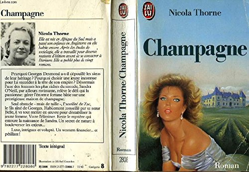 Beispielbild fr Champagne zum Verkauf von Librairie Th  la page