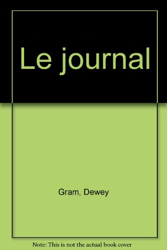 9782277238225: Journal (Le) (LITTRATURE TRANGRE)