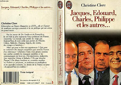 Beispielbild fr Jacques, douard, Charles, Philippe et les autres zum Verkauf von Ammareal