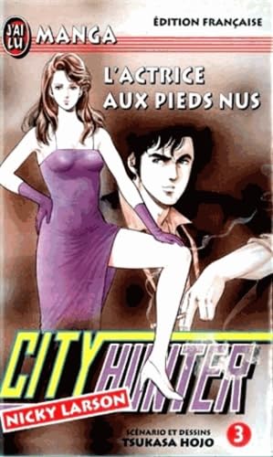 Imagen de archivo de City Hunter (Nicky Larson), Tome 3 : L'actrice aux pieds nus a la venta por Librairie Th  la page