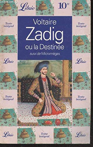 9782277300779: Zadig ou la destinee, suivi de : micromegas