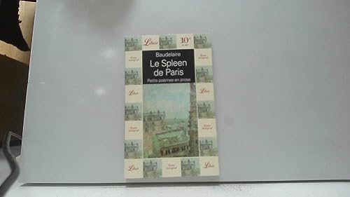 Imagen de archivo de Spleen de paris, petits poemes en prose (Le) a la venta por Livreavous